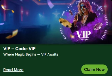 VIP bonus code